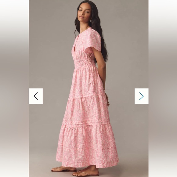 NWT Anthropologie Somerset Maxi Dress in Raspberry, size XS - Picture 14 of 14